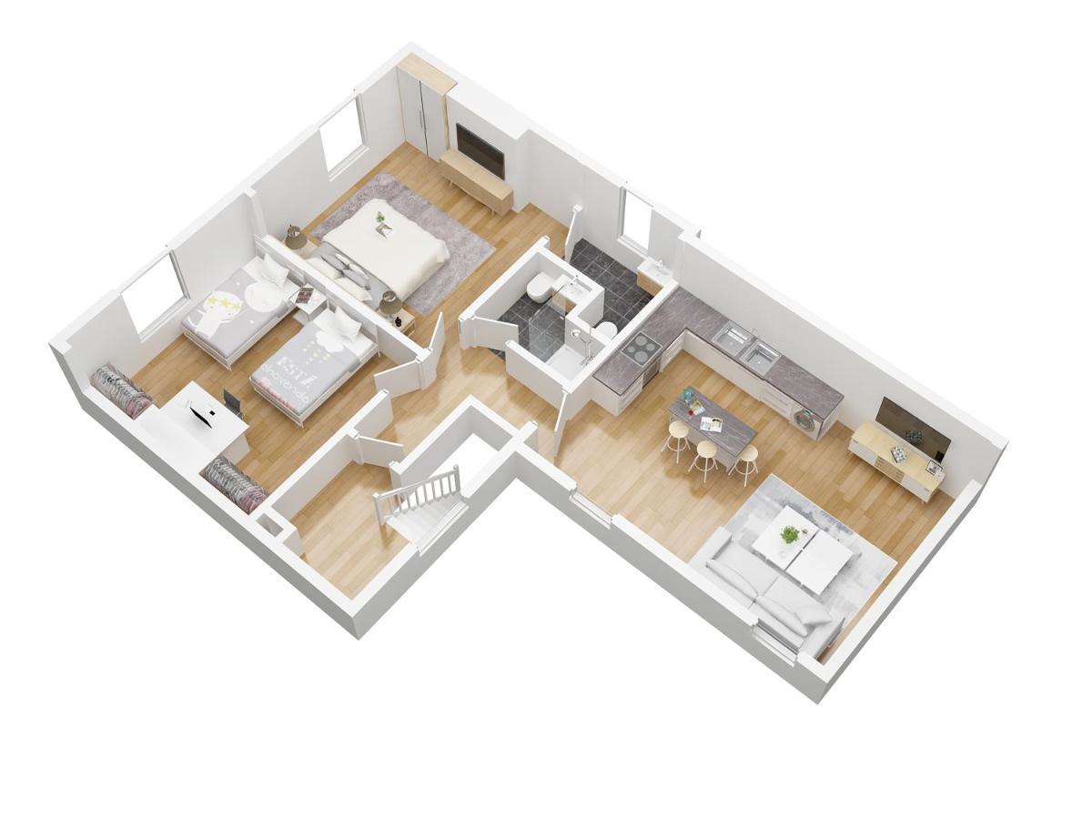 The Nutcracker Suite - Self Check-In, Self-Catering Apartment For East Midlands Airport Kegworth Esterno foto